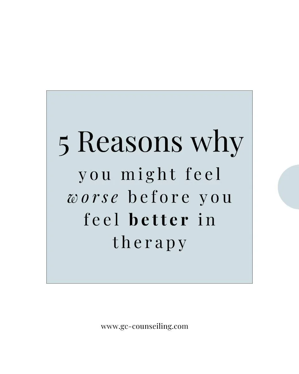 You finally take the step to start therapy&hellip; but instead of feeling better right away, you feel more emotional, more tired, more confused.

That can be alarming&mdash;but it&rsquo;s normal.
In fact, it&rsquo;s often a sign that therapy is worki