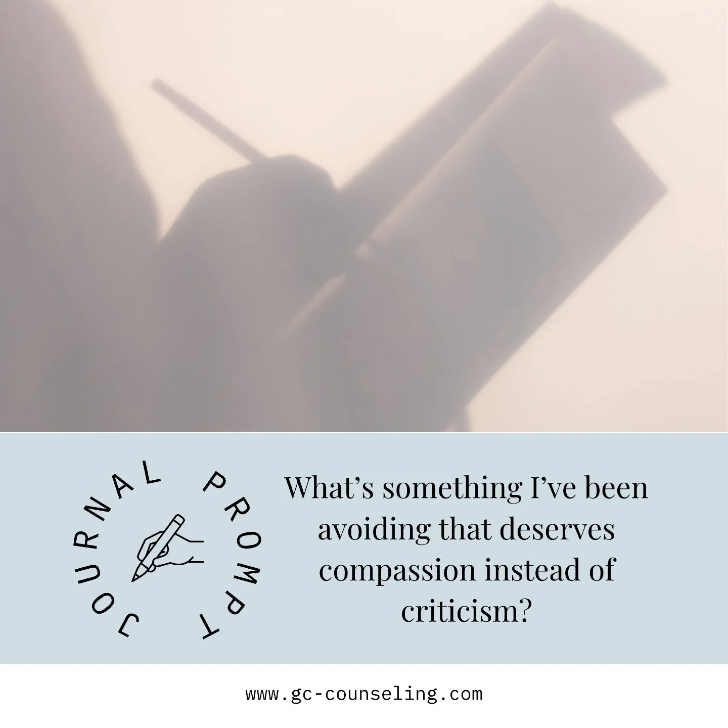 Journaling Prompt Friday ✨

Take a quiet moment with your notebook and a warm cup of coffee (or tea ☕) and reflect on this:
&ldquo;What&rsquo;s something I&rsquo;ve been avoiding that deserves compassion instead of criticism?&rdquo;

Sometimes the th