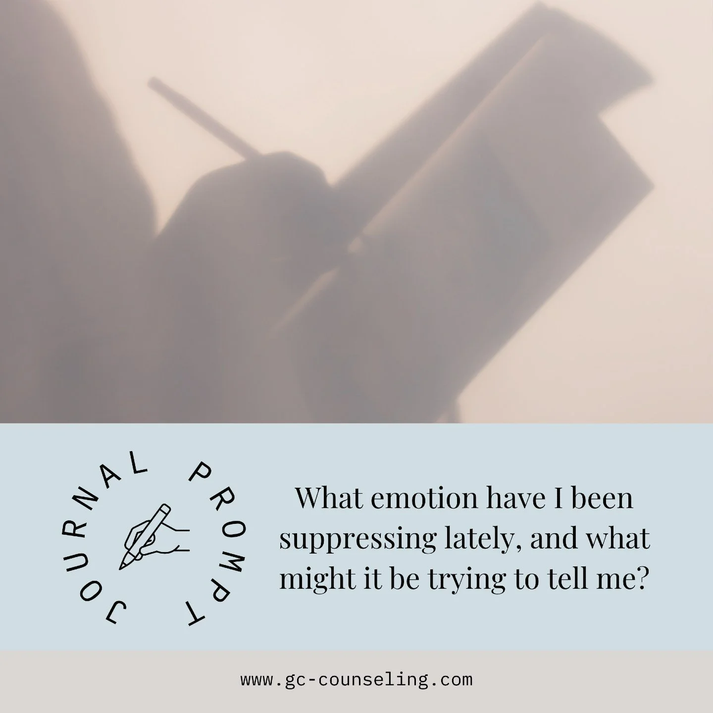 Journaling Prompt Friday 💭

&ldquo;What emotion have I been suppressing lately, and what might it be trying to tell me?&rdquo;
Sometimes the emotions we bury the deepest are the ones that need the most attention.

Anger might be protecting a boundar