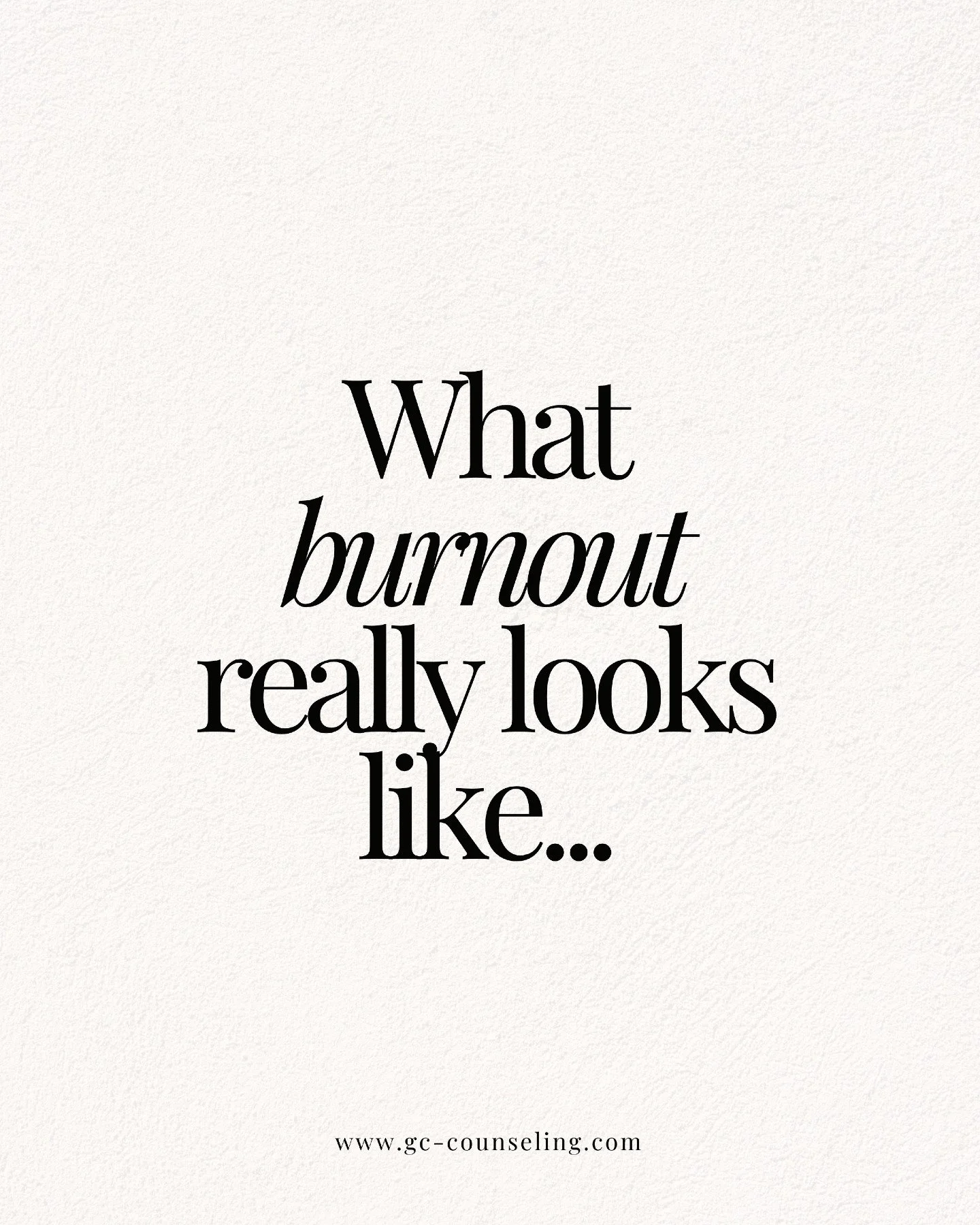 Burnout isn&rsquo;t just feeling &lsquo;tired.&rsquo; It affects your mood, motivation, energy, and ability to show up in daily life. Many people blame themselves for being &lsquo;lazy&rsquo; or &lsquo;unmotivated,&rsquo; when in reality they&rsquo;r