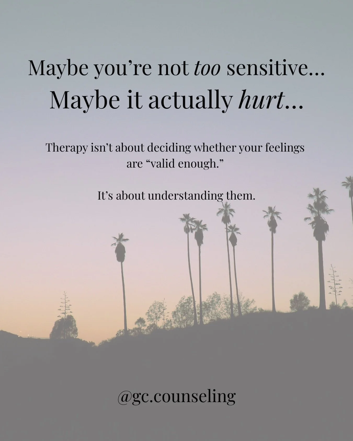 Sometimes clients will immediately apologize for their feelings.

&ldquo;I know I&rsquo;m probably overreacting&hellip;&rdquo;
&ldquo;It&rsquo;s not that big of a deal&hellip;&rdquo;

But here&rsquo;s the reframe: If it hurt, it mattered.
You don&rsq