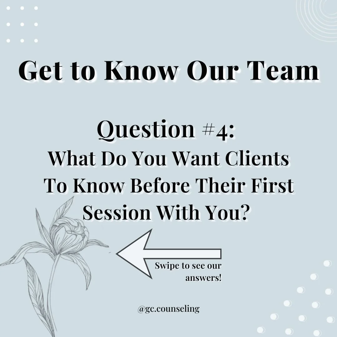 Starting therapy can bring up a lot of feelings &mdash; curiosity, nerves, hope, or even uncertainty. So, we asked our therapists: What do you want clients to know before their first session with you?

Because sometimes hearing directly from the ther