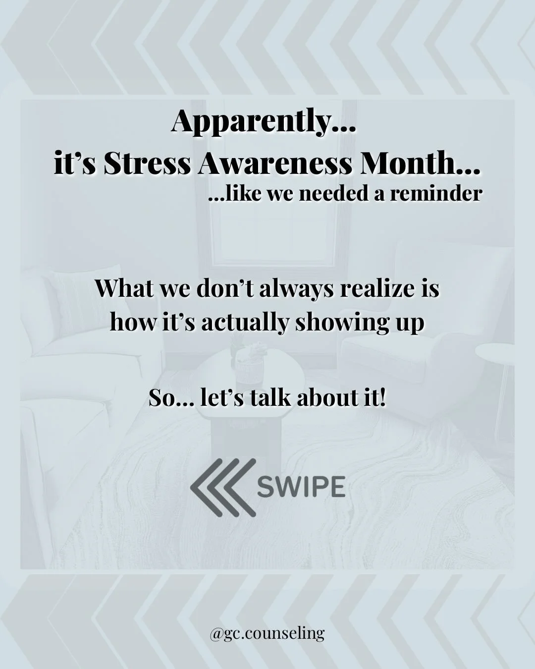 Apparently it&rsquo;s Stress Awareness Month&hellip; but let&rsquo;s be real&mdash;most of us are already feeling it.

The tricky part? We don&rsquo;t always recognize how it&rsquo;s showing up.
- It might be in your body.
- Your thoughts.
- Your moo
