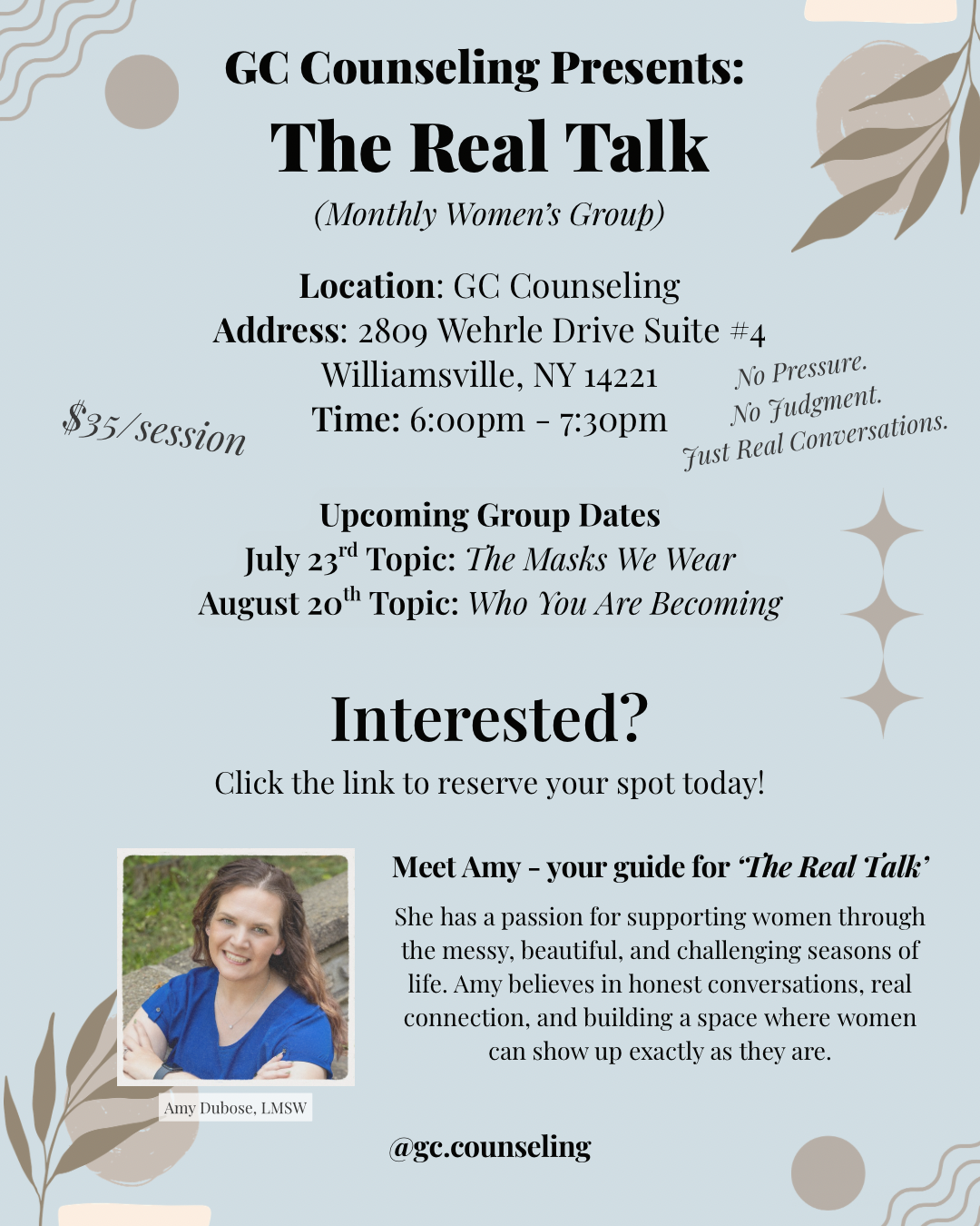 Women's mental health group in Buffalo, NY