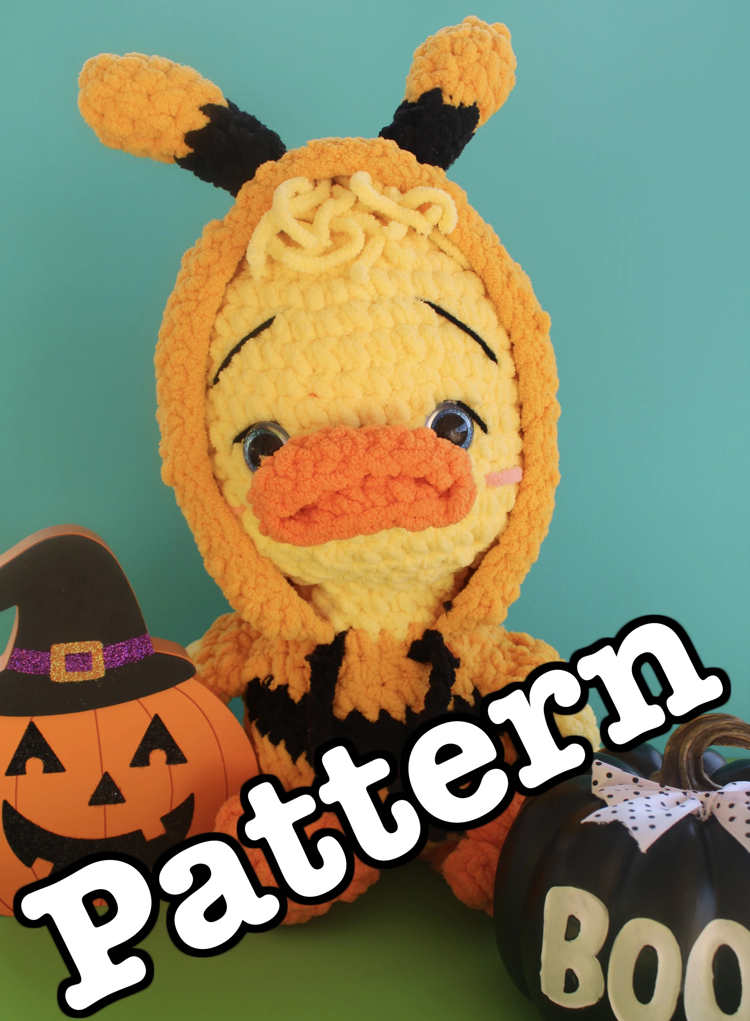 Danny Duck's Bee Costume (PATTERN)