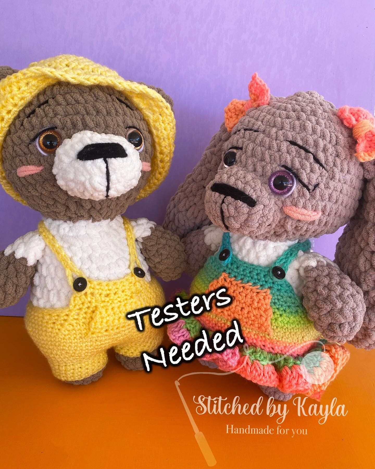 Last hour to sign up to pattern test! Link in my bio if you&rsquo;re interested!

#amigurumi #amigurumilove #crochet #amigurumibusiness 
 #handmade