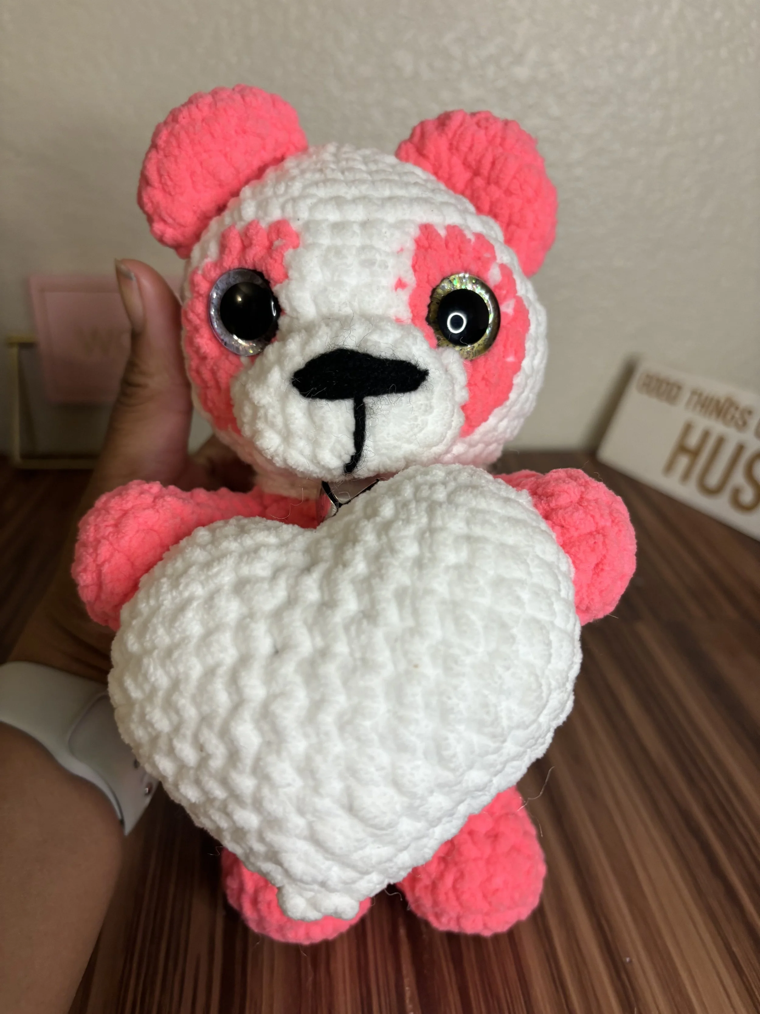 Bell Buddy Panda (with heart)