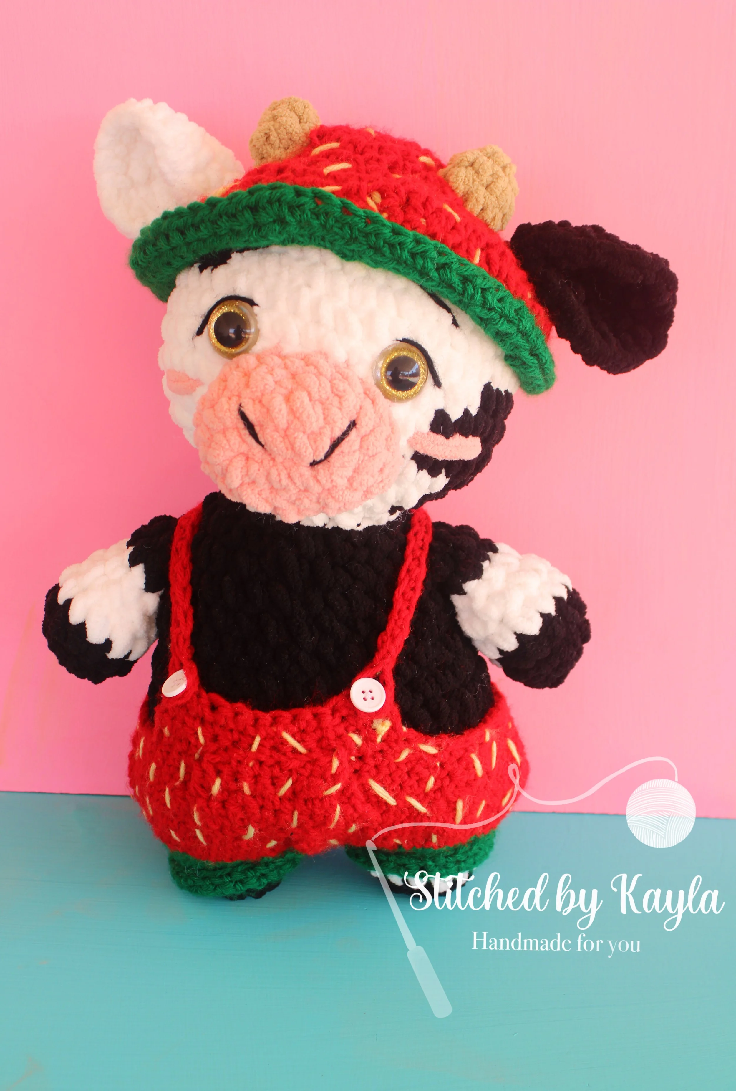 Strawberry cow outfit front .jpeg