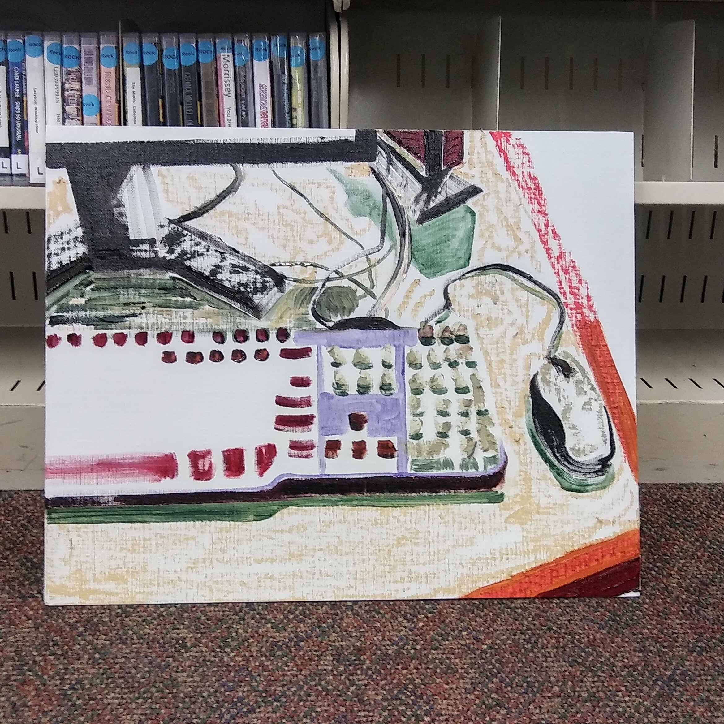 One Hour Computer Painting (Cypress Park Branch Library)