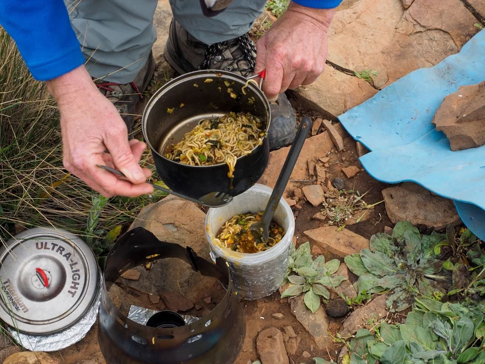 Dividing into meals