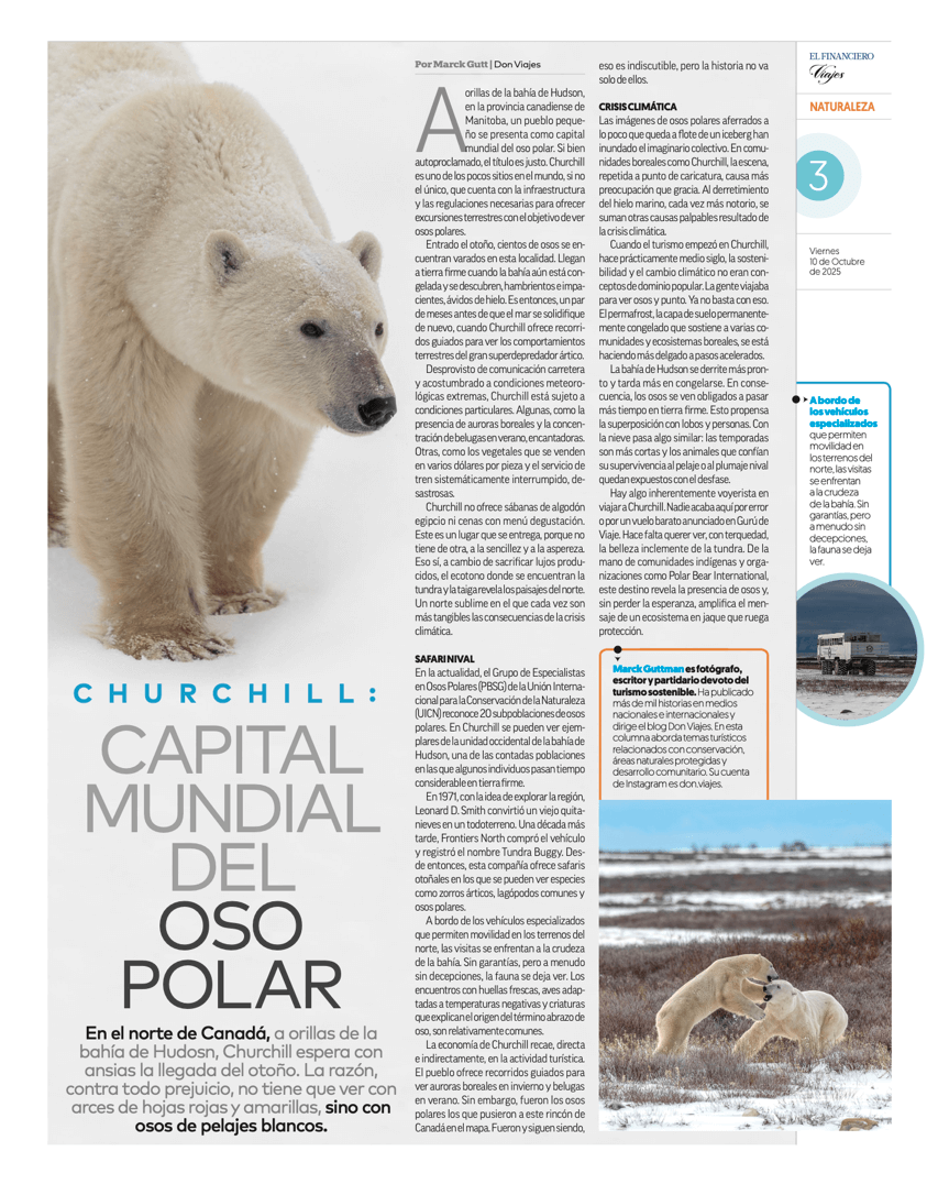 El Financiero.
October, 2025.
(Words and images)