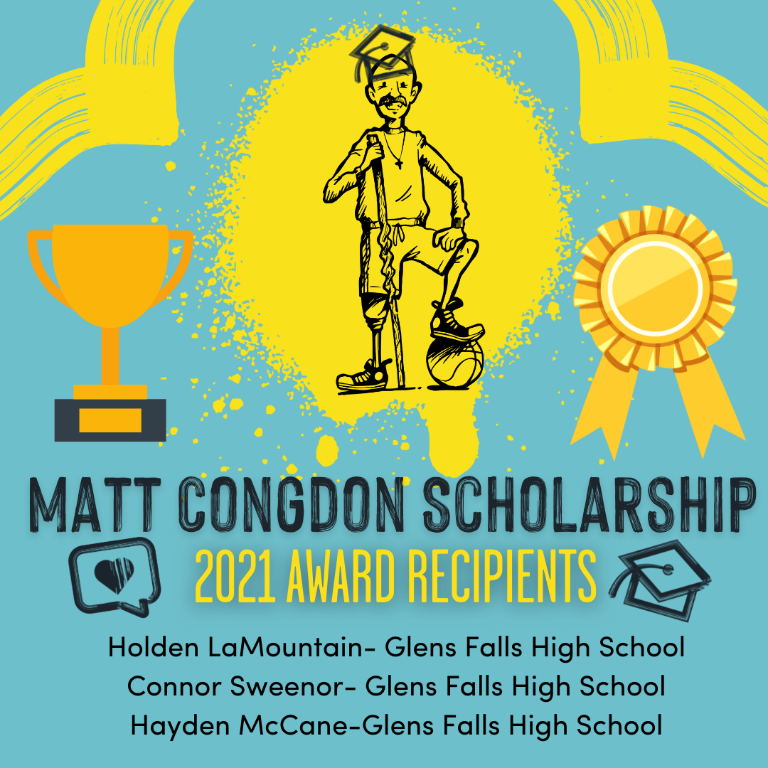 2021 Matt Congdon Scholarship Recipients