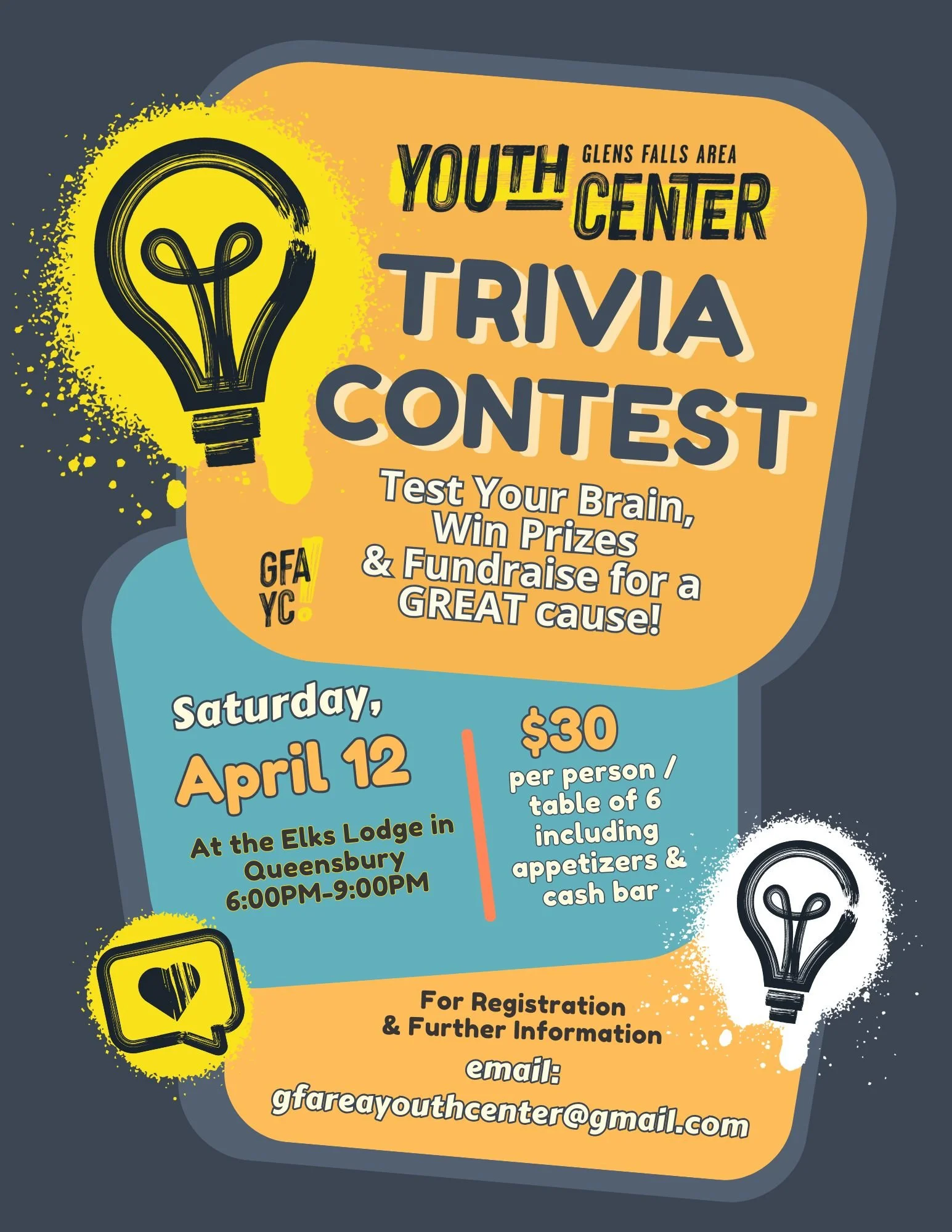 Our Famous Trivia Fundraiser is BACK!