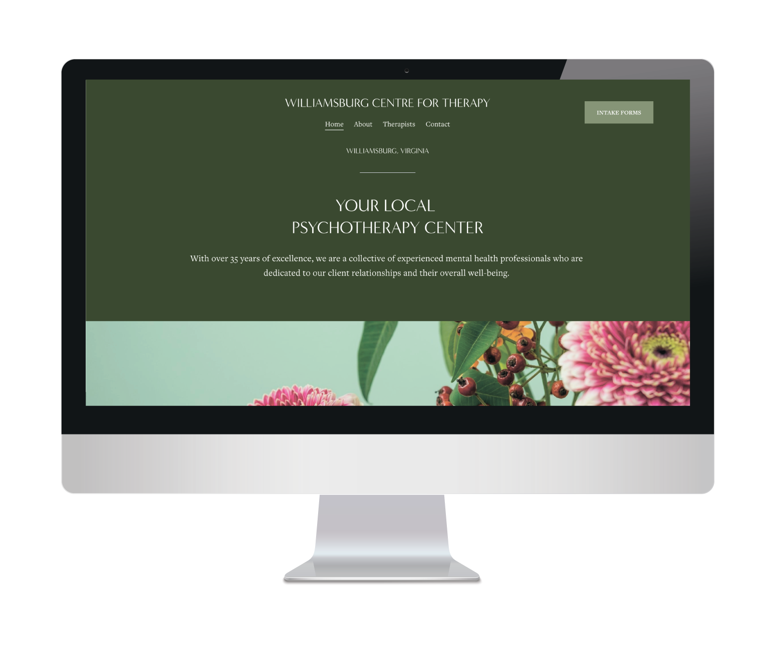 therapist website