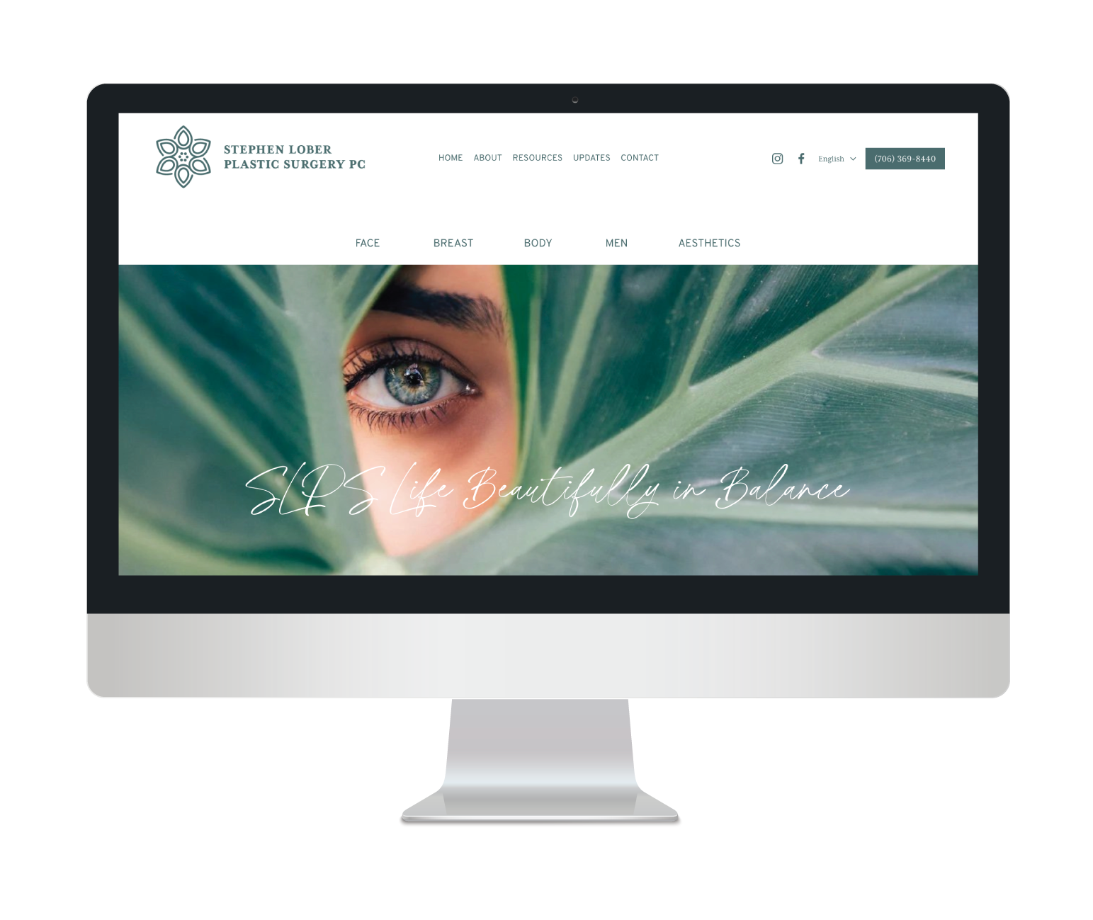 Plastic Surgeon Website Redesign