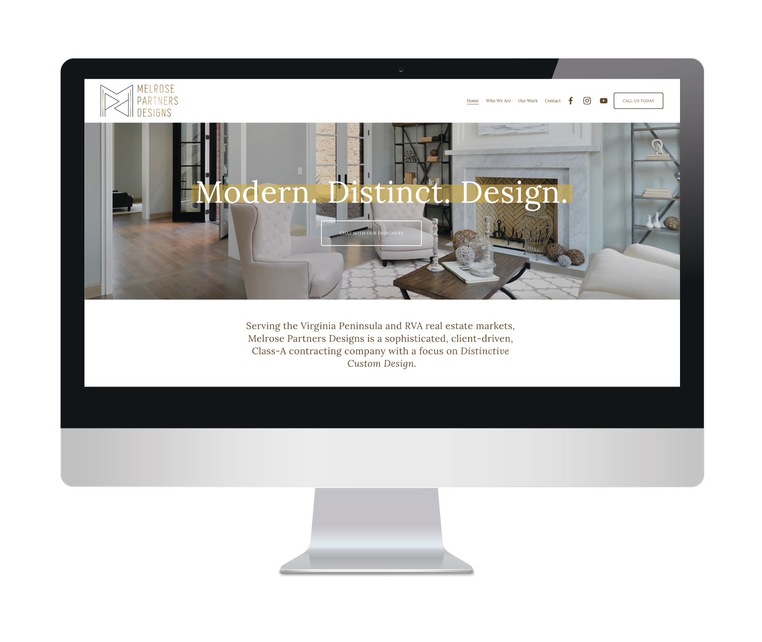 Custom Home Builder Website Design