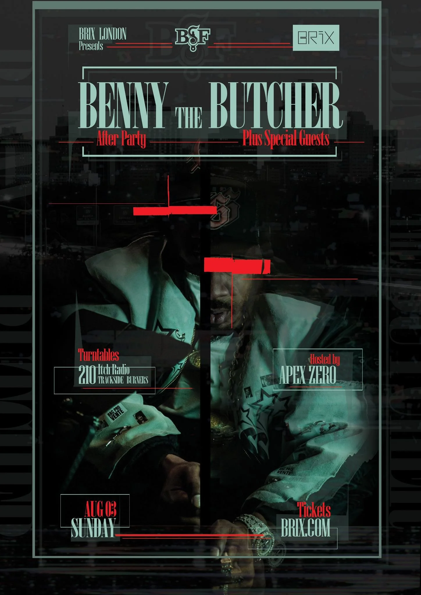 BENNY the BUTCHER at BRIX