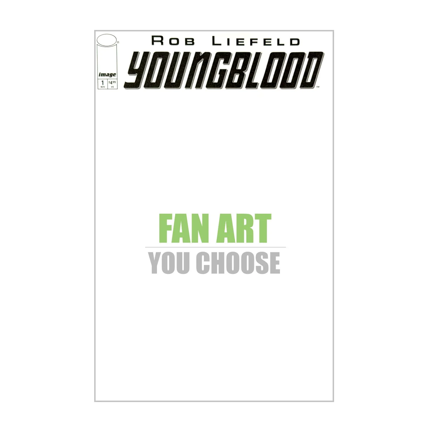 Youngblood - Original Art Sketchcover