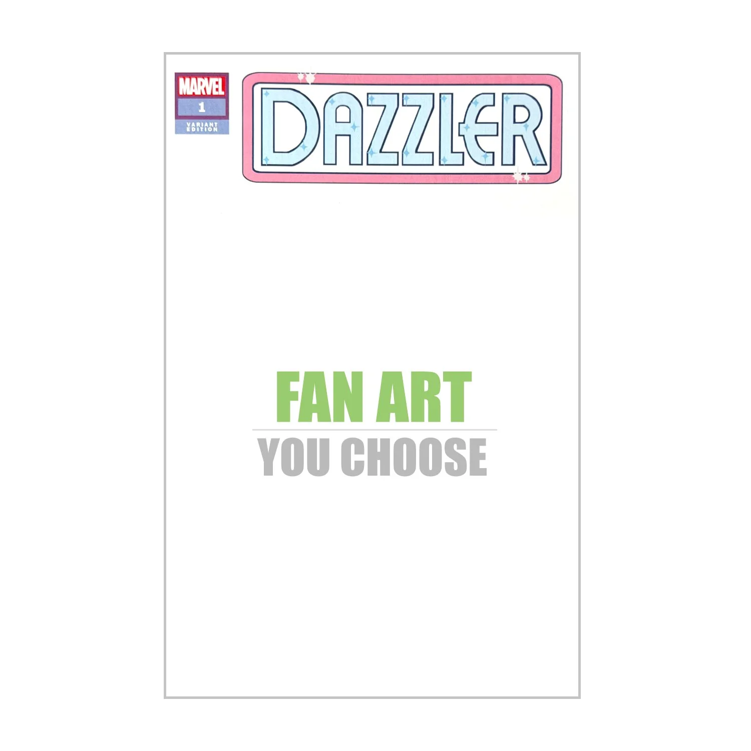 Dazzler - Original Art Sketchcover