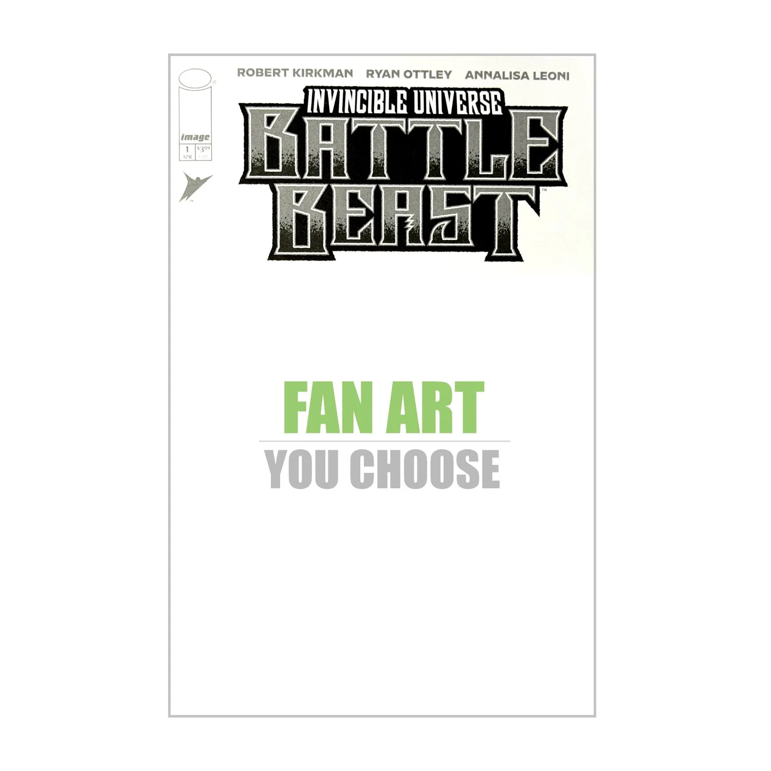 Battle Beast - Original Art Sketchcover