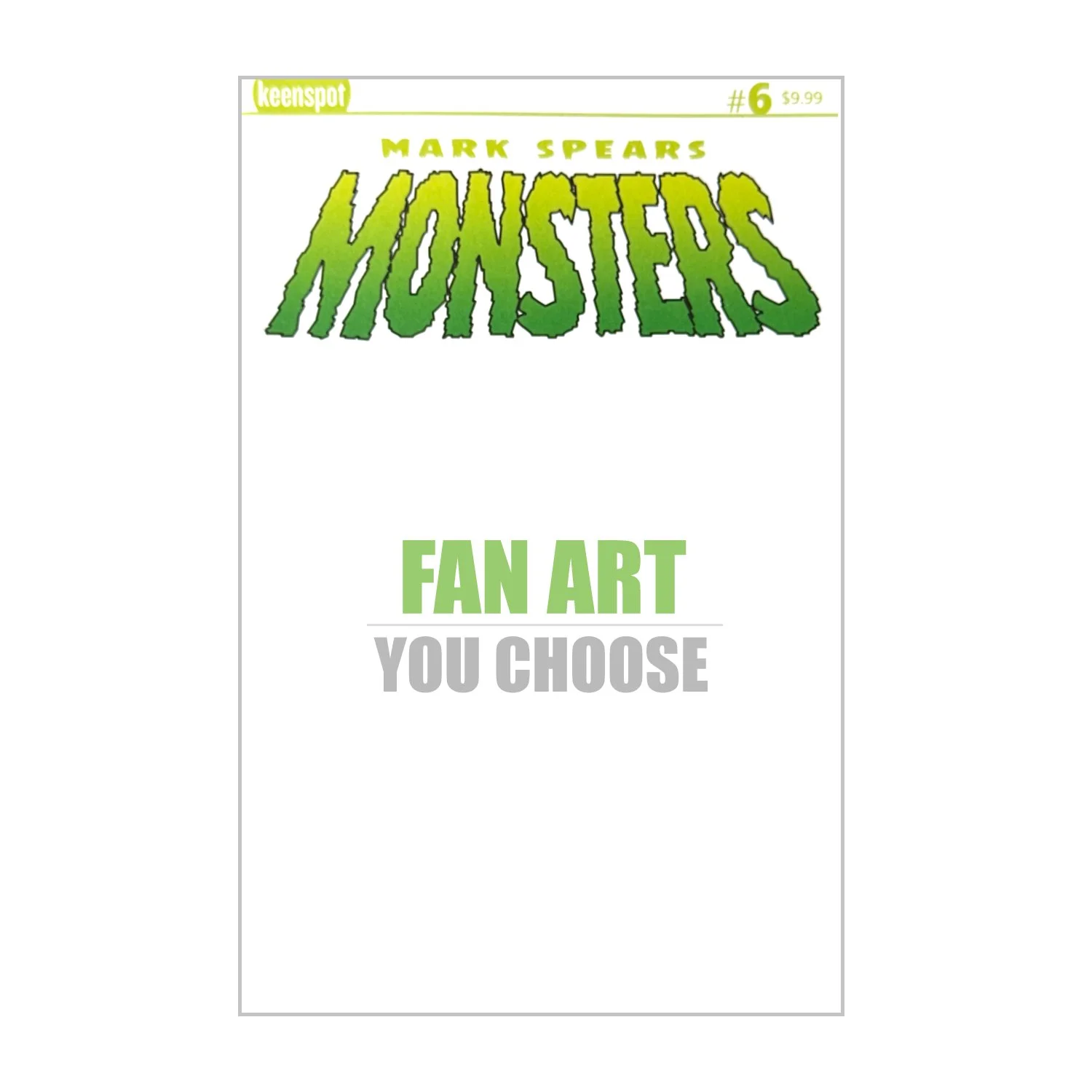 Monsters (Mark Spears) - Original Art Sketchcover