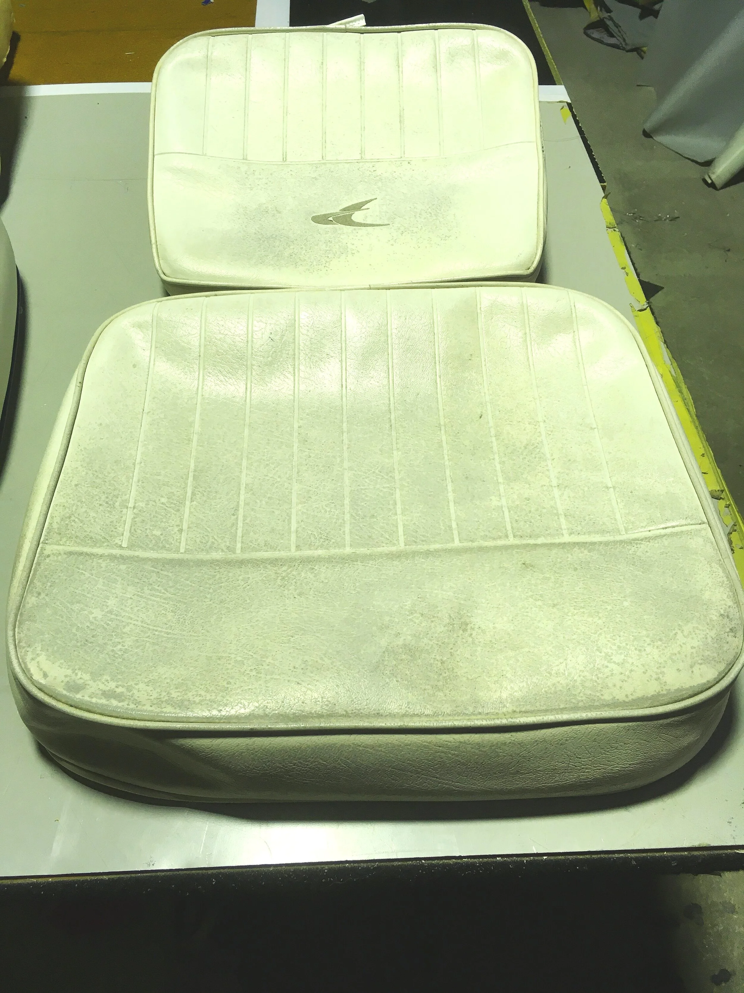 Before: Helm seat