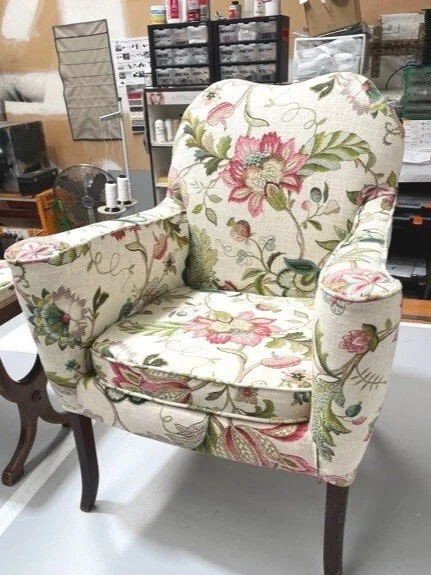 After: old family chair