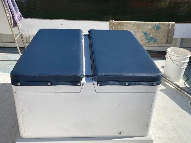 After: MV Belle Chase cockpit seat covers