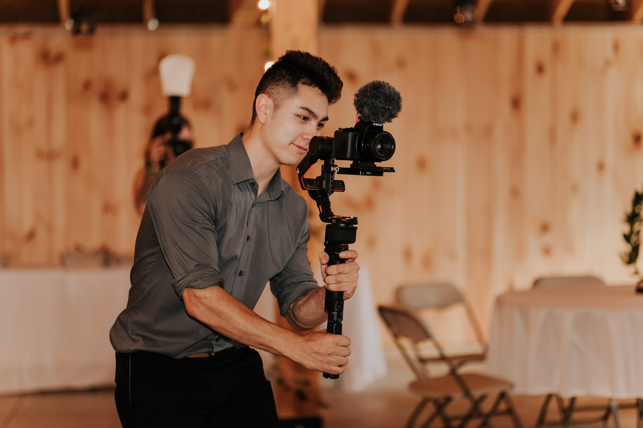 Videographer at Lancaster Fair Grounds Venue