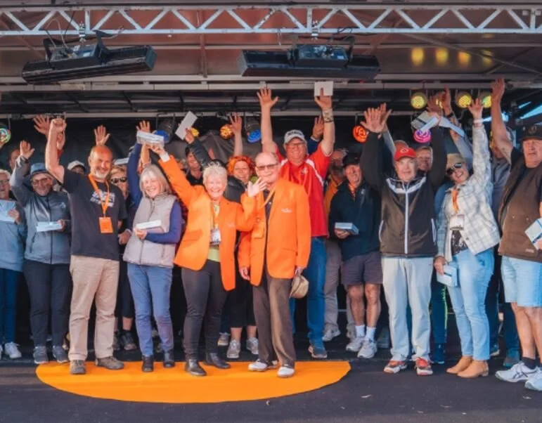 Quilpie Golf Club's Orange Jacket.
