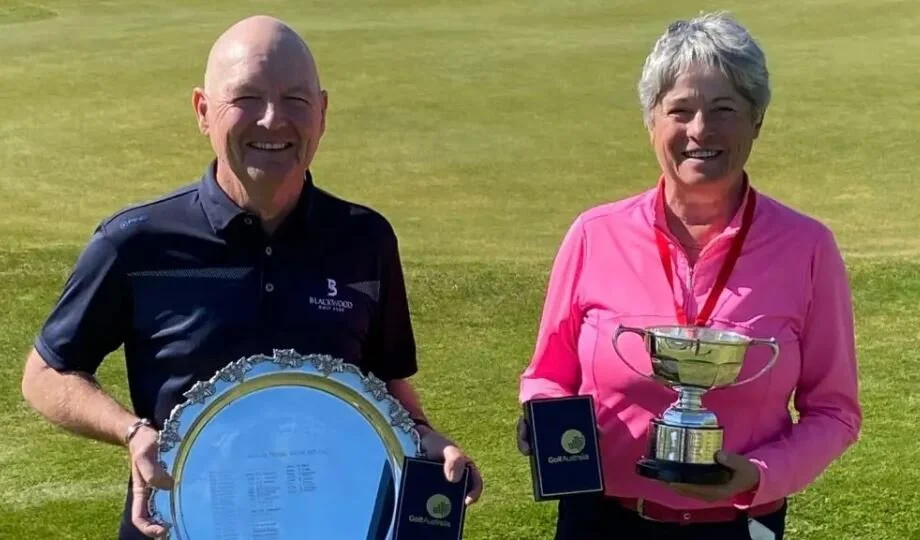 2021 SA Senior Amateur Champions - Nick Wake &amp; Angela Masters
