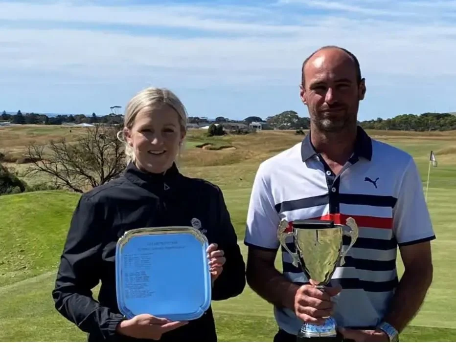 SA Mid Amateur Champions -Ebony Riordan- Tim Atze