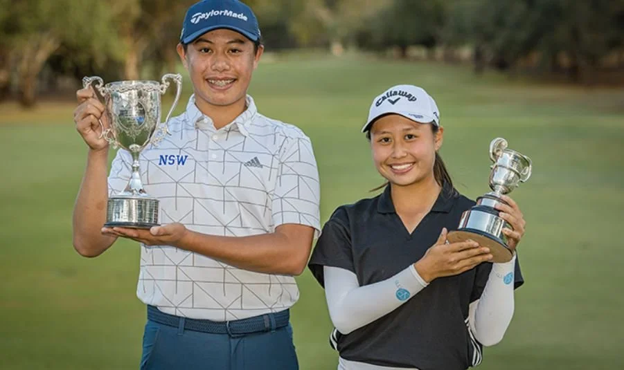 Guan, Wong go back-to-back at #AusJnr