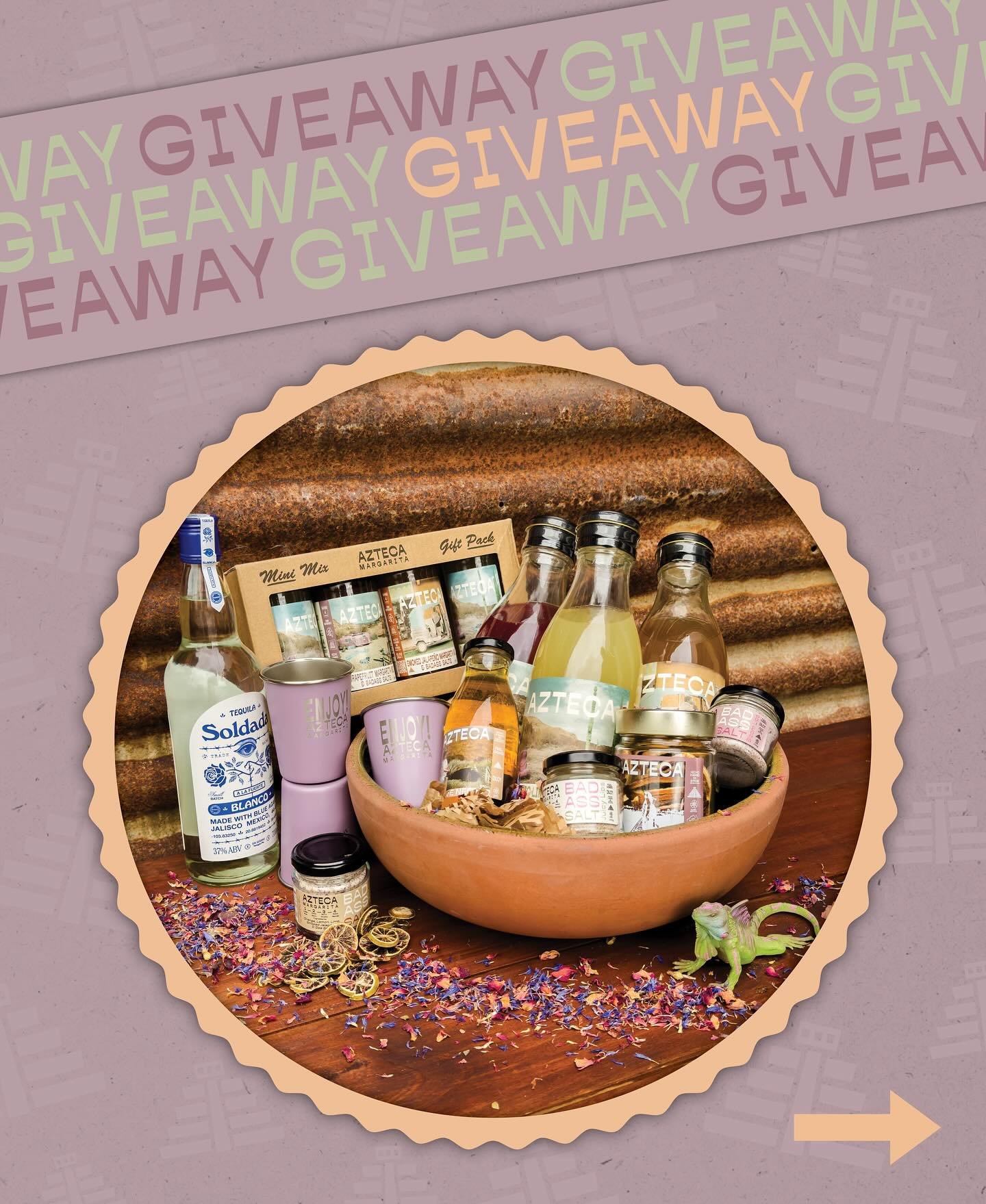 Let&rsquo;s celebrate all the Ma&rsquo;s!! Or Pa&rsquo;s out there!! 

⚡️Cheeky little giveaway⚡️

How to Enter 

1. Follow @aztecamargarita 
2. ���Like &amp; Save this post
3. ���Tag your friends in the comments ~ the more tags, the more entries!
4.