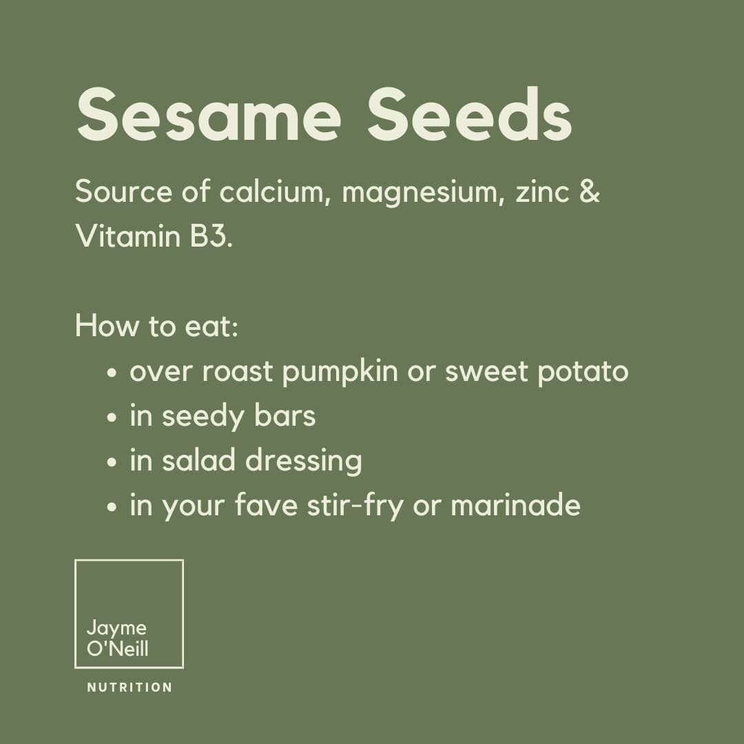 Who wants a recipe for the sesame seed bars? 

#healthandwellness #cairnsnutrition #happyandhealthylife #australianhealthprofessionals #everydaysuperfoods #sunflowerseeds #smoothies #happyhealthy #happyhealthyme #superfoods #menshealthmagazine #2023 