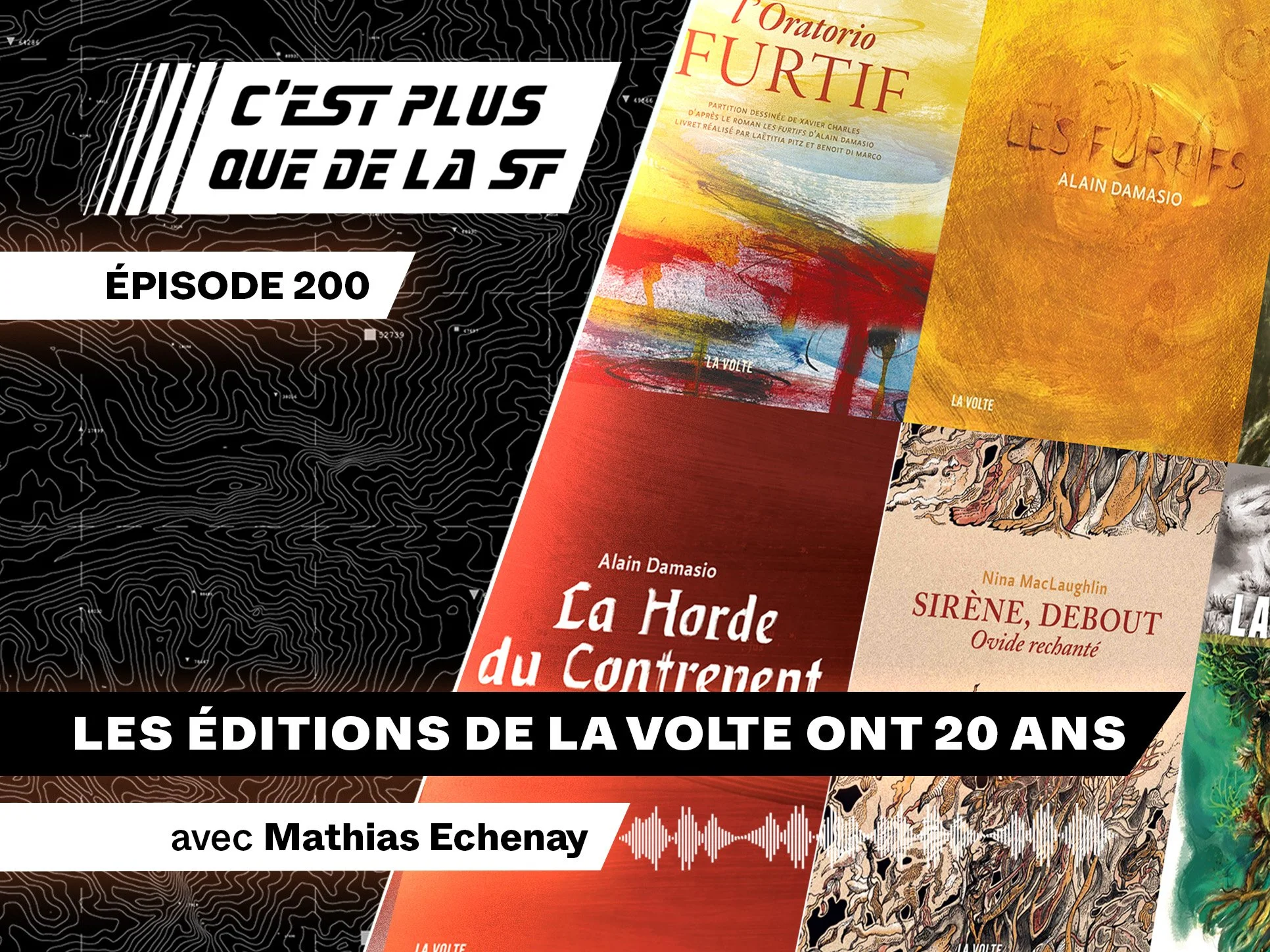 Les éditions La Volte ont 20 ans !