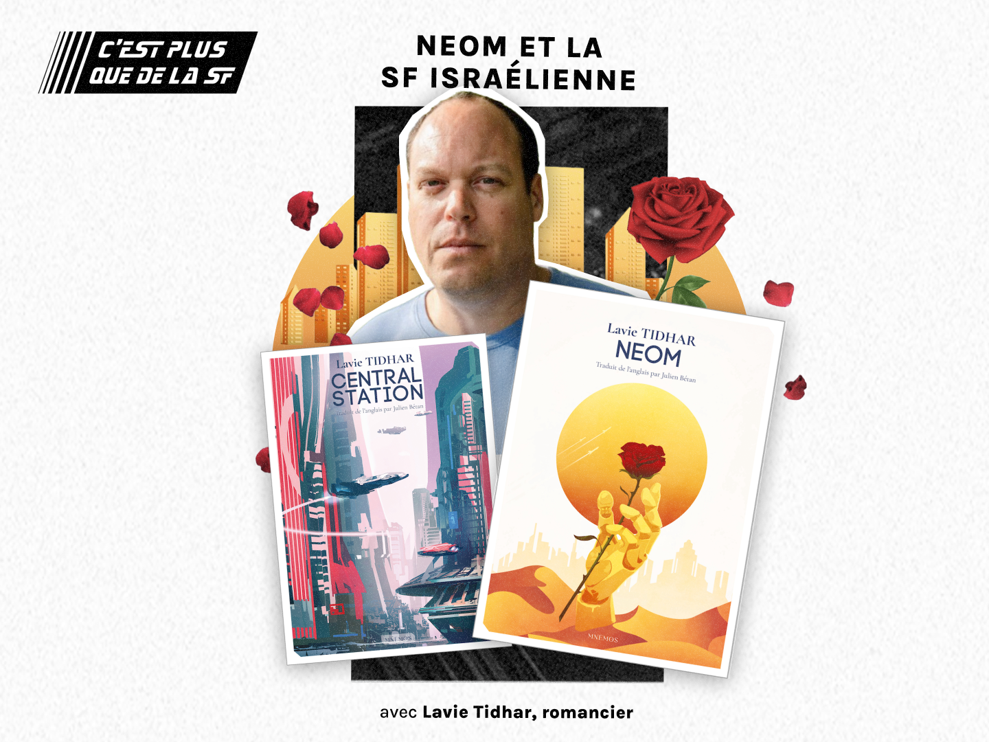Neom et la science-fiction israélienne avec Lavie Tidhar