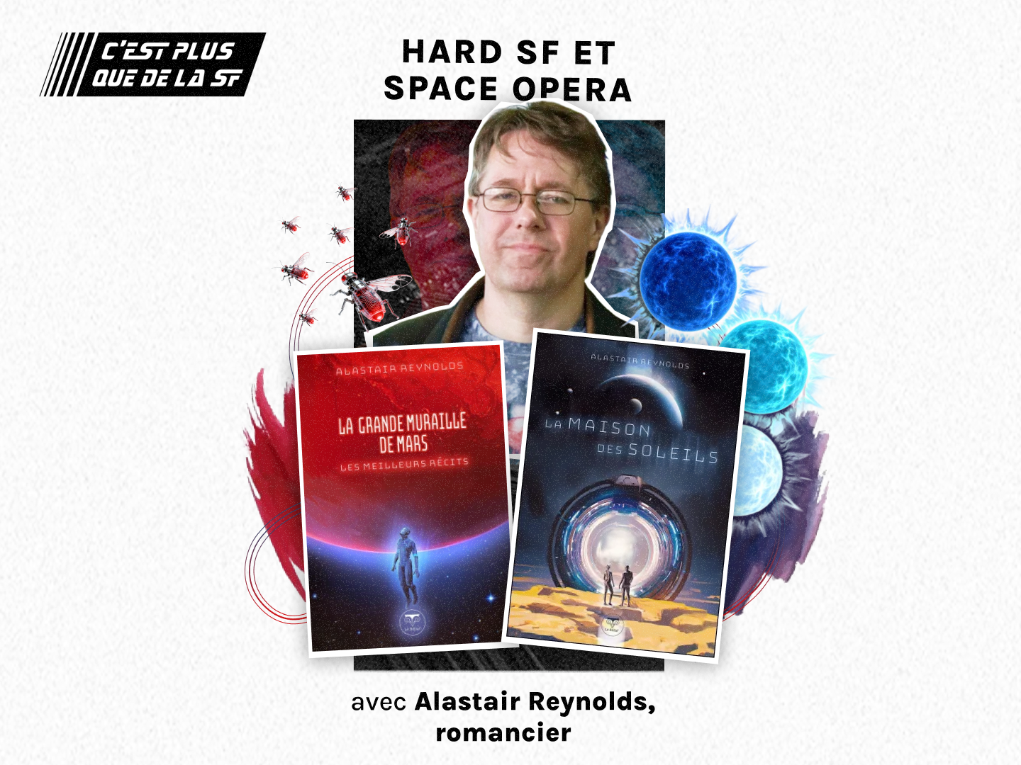 Alastair Reynolds, entre Hard SF et Space Opera 