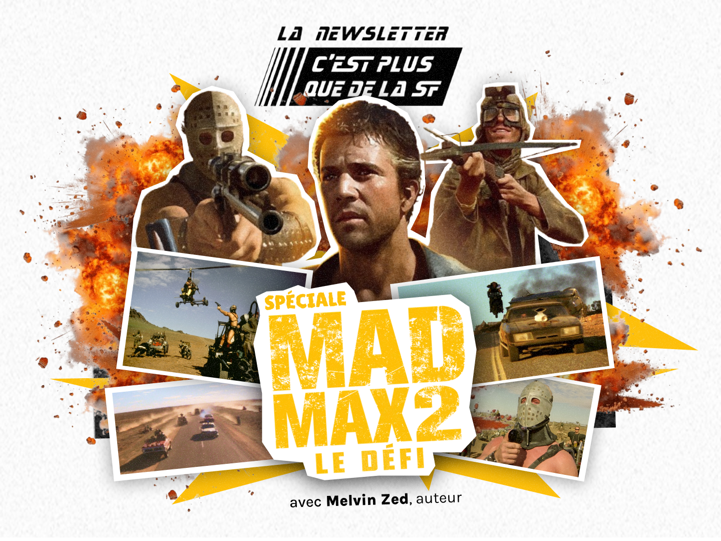 Entretien fleuve autour de la saga Mad Max avec le spécialiste Melvin Zed