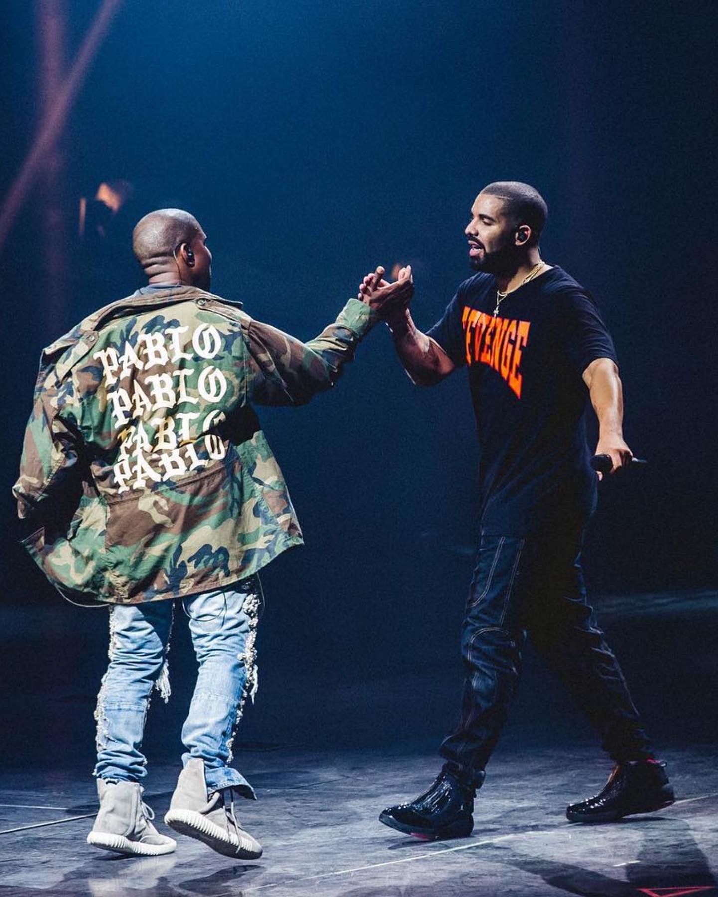 KANYE WEST ET DRAKE FONT LA PAIX 