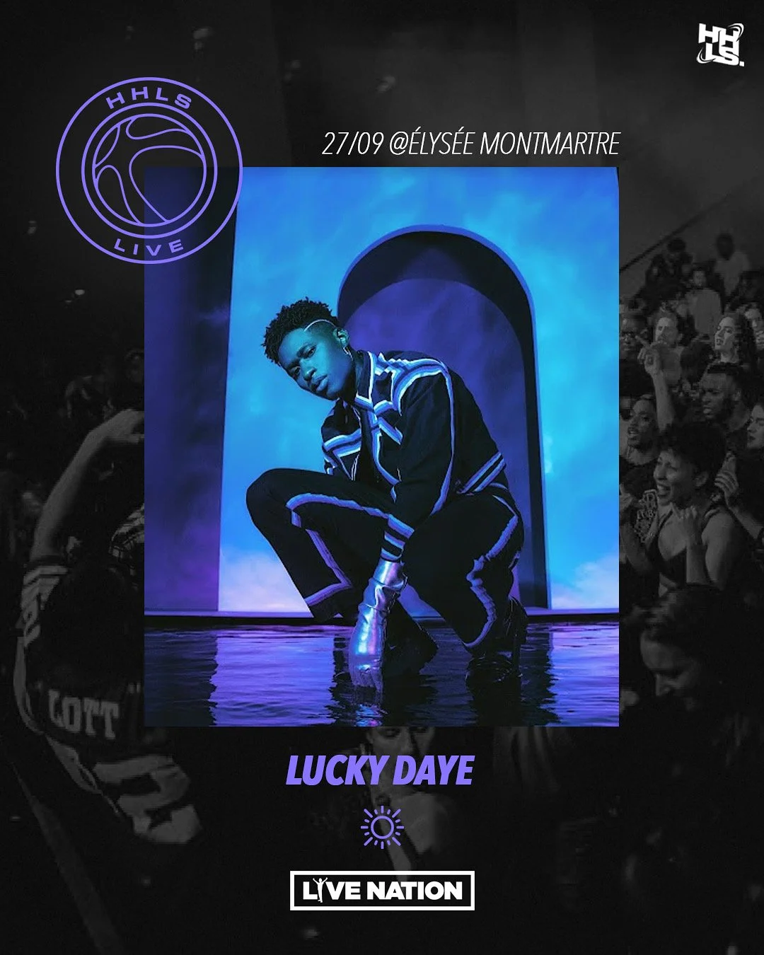 HHLS LIVE - LUCKY DAYE @Elysée Montmartre