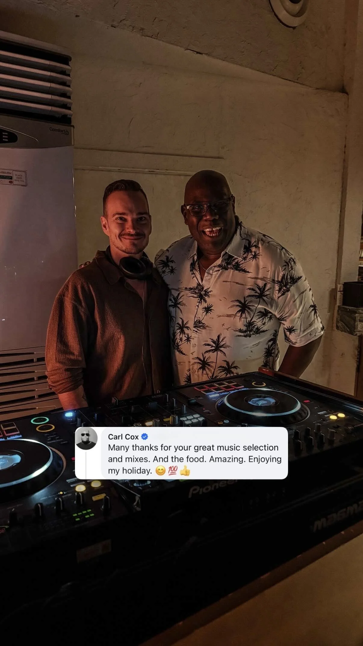 AVRIL 2025 : CARL COX At Twiggy Dubai