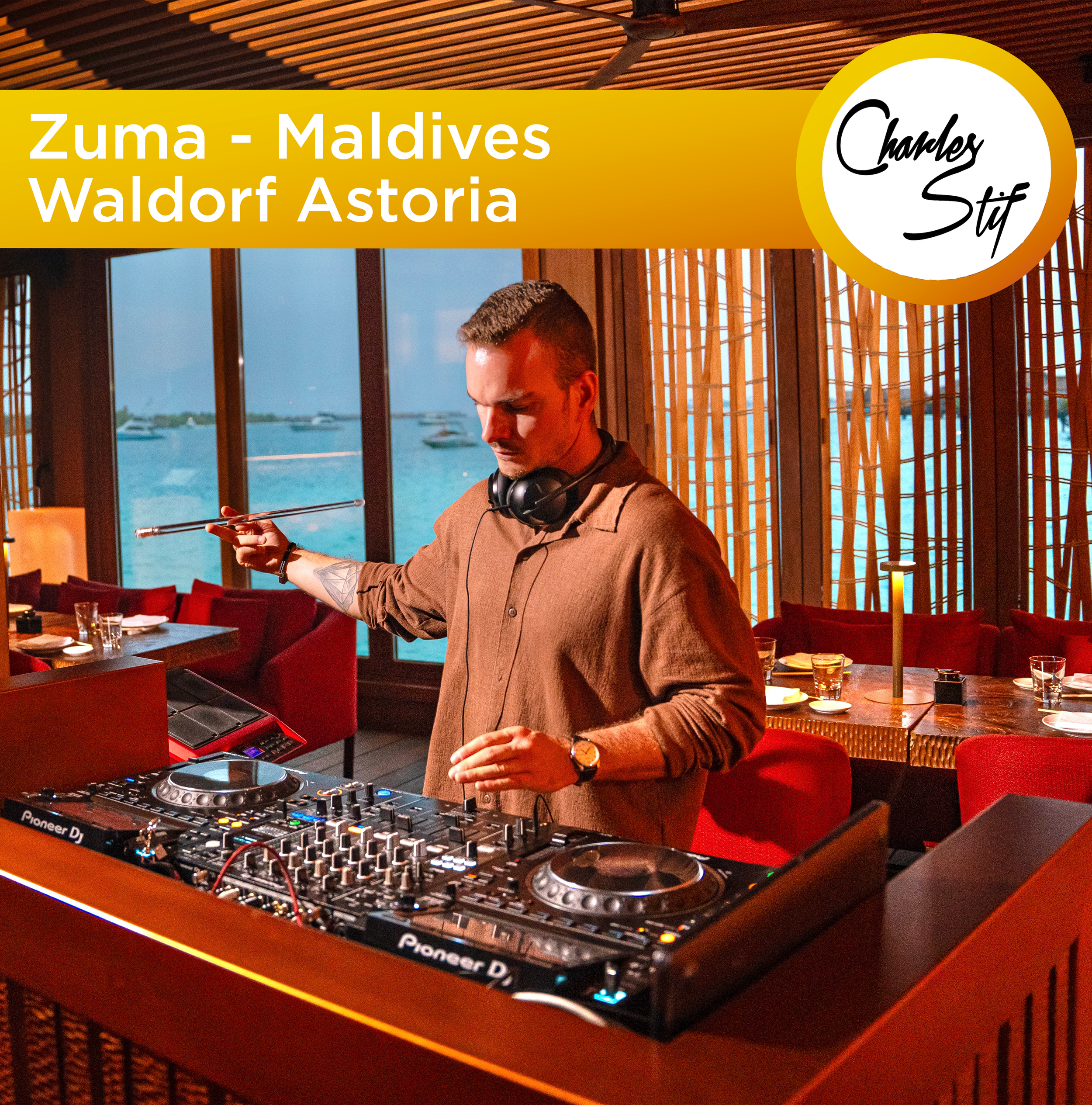 Zuma Maldives Waldorf Astoria (Afro House)