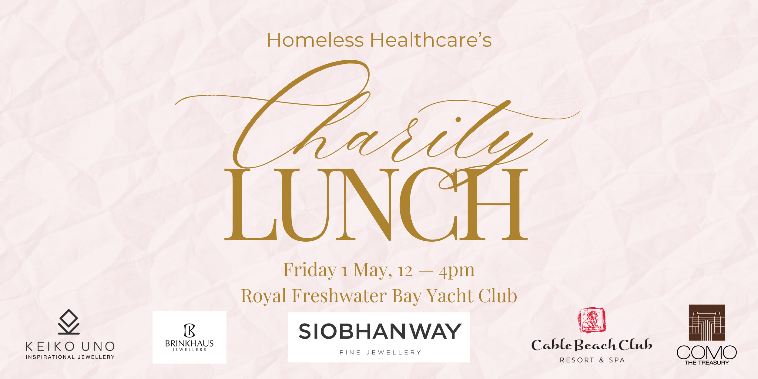 Homeless Healthcare’s Charity Lunch 2026