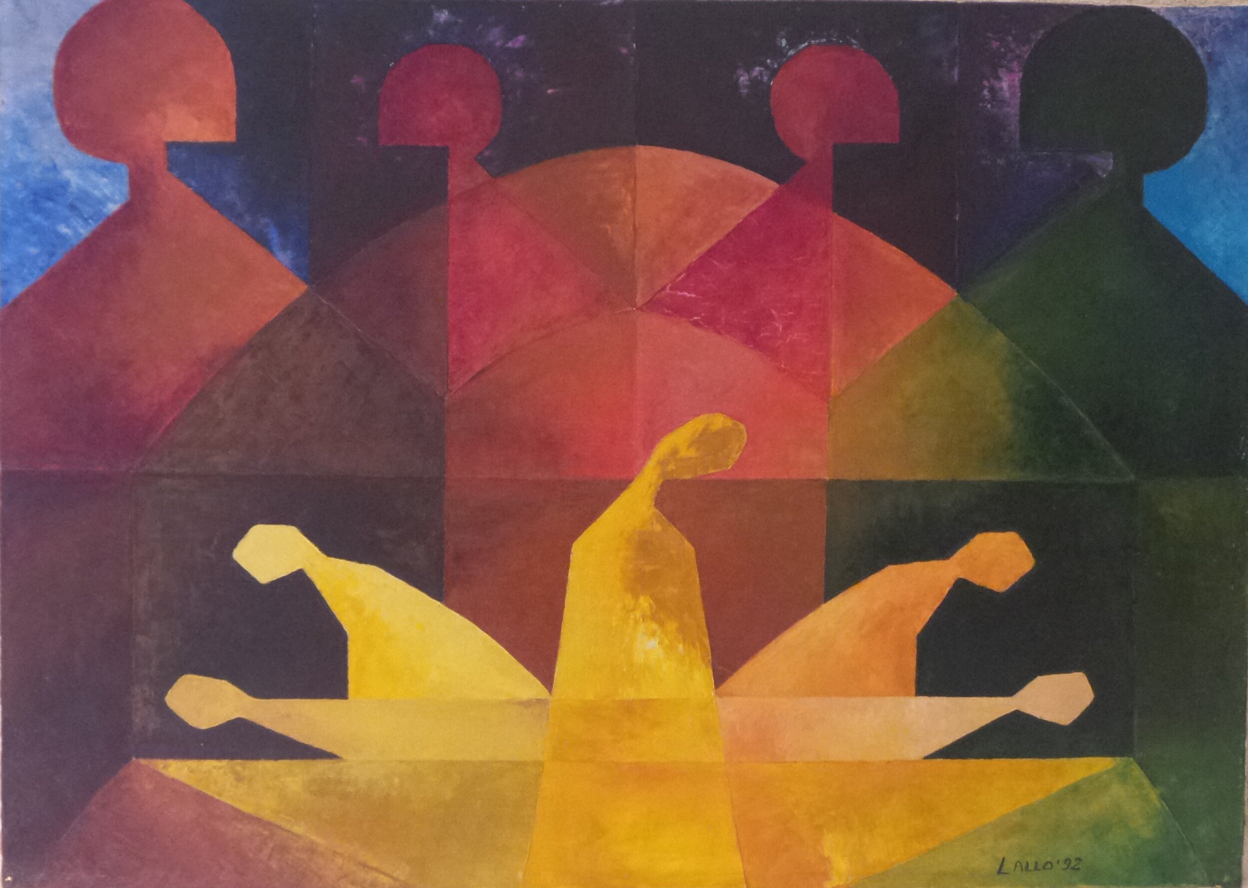 Conservation et réflexion - 50 x 70