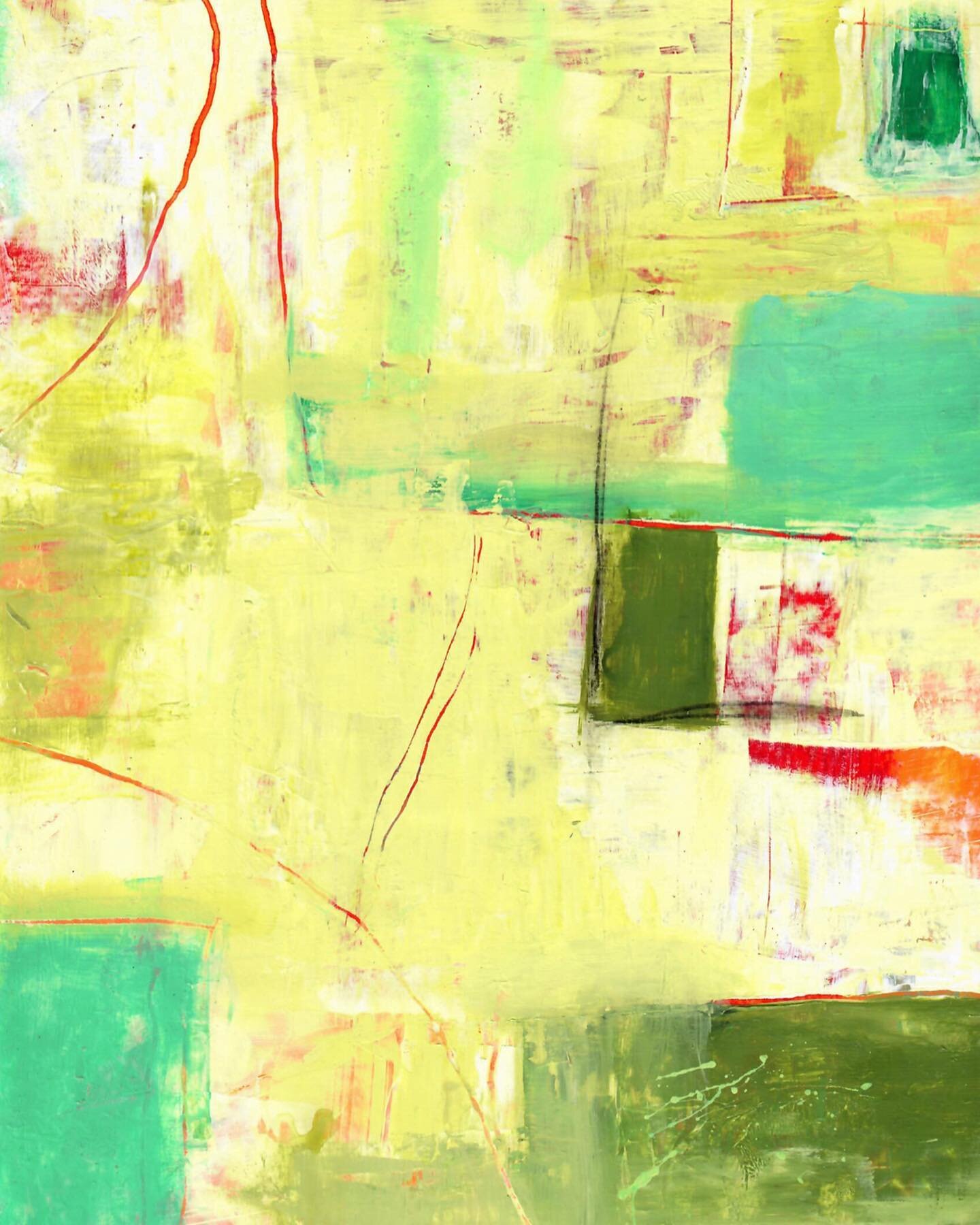 🔴 SOLD &ldquo;Saturday Morning&rdquo; triptych has sold to a new collector in Virginia. Can&rsquo;t wait to see it hanging in their new home 🏡  #abstractartist #abstractart #artlovers #artlife #artcollector #artinteriors
