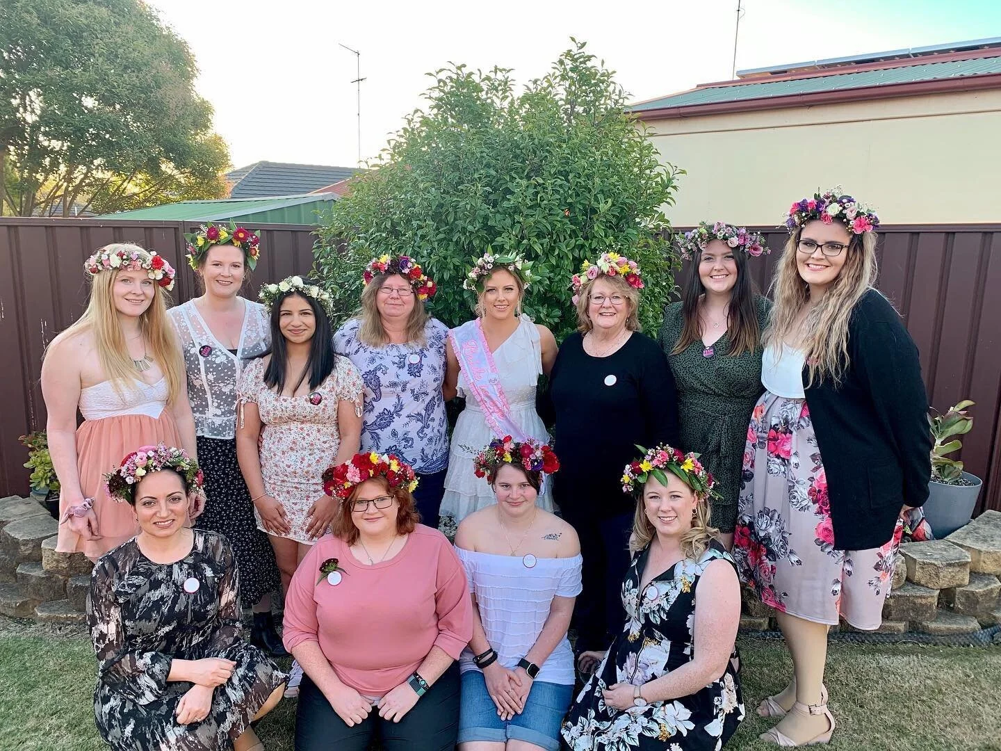 Hens Party Flower Crowns — The Flower Social