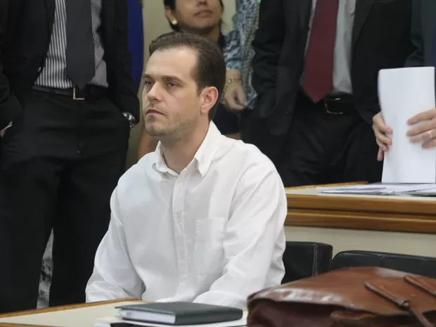 Elissandro Spohr, o Kiko, durante o julgamento