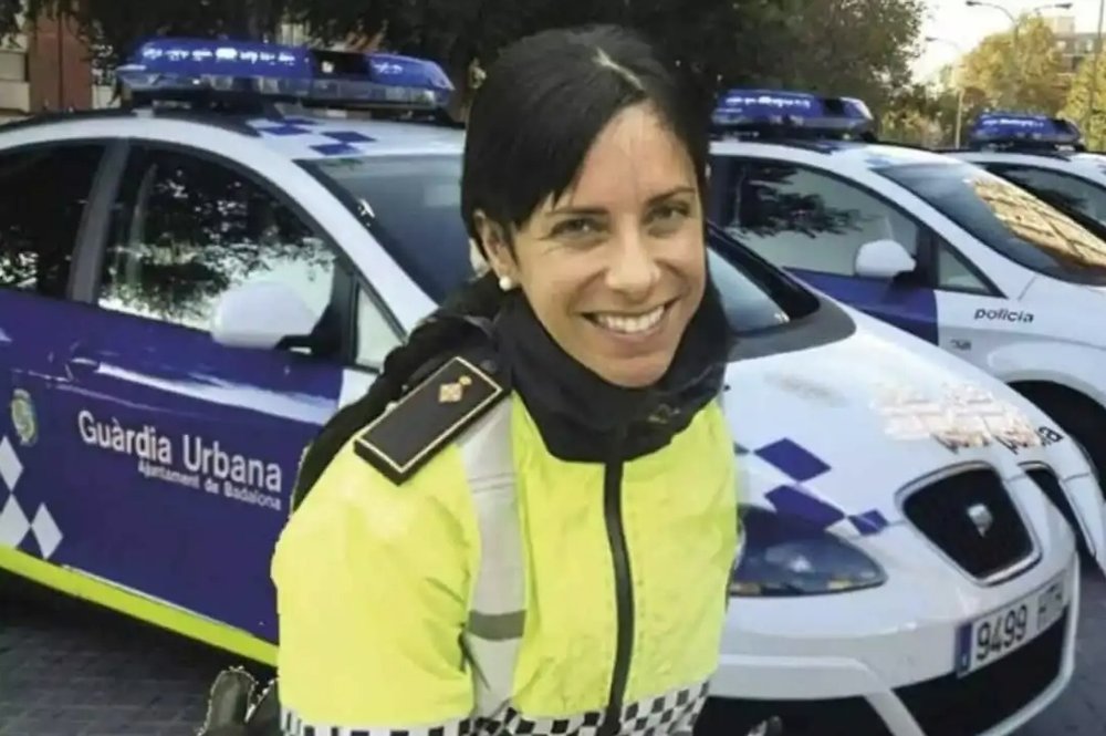 Rosa Peral na polícia.