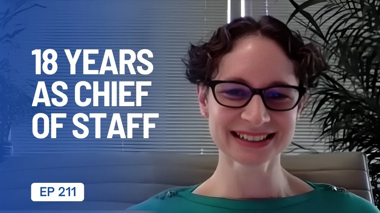 Lessons from a Long-Term Chief of Staff Partnership
